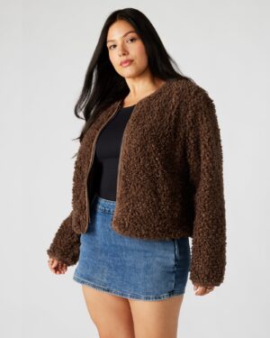 Teddy Jacket Brown