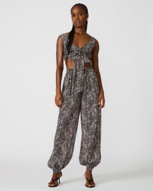 Livy Top Forest Green