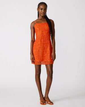 Maureene Dress Salsa Red