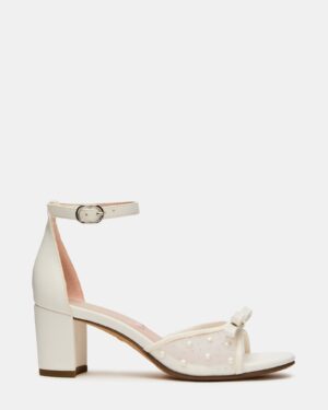 Kids' Adia White Mesh