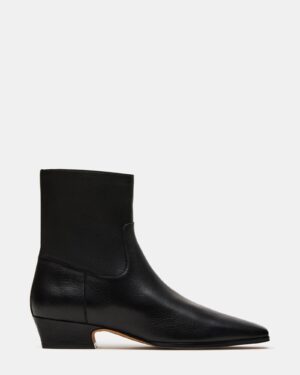 Dusty Black Leather