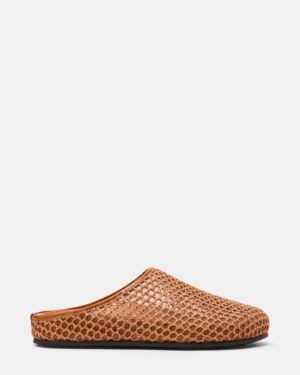 Fern Tan Raffia Mesh