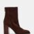 CHOCOLATE BROWN SUEDE