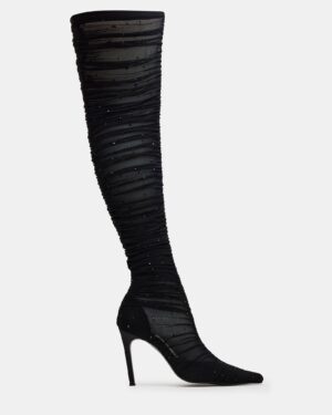 Rashida Black Mesh