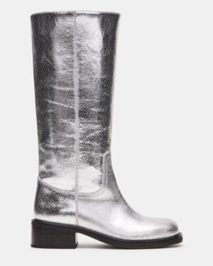 Riggs Silver Leather