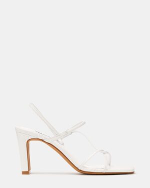 Vinetia White Leather